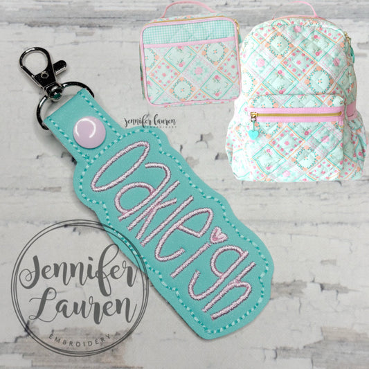 Outlined name tag M2M L&G Petal Patchwork