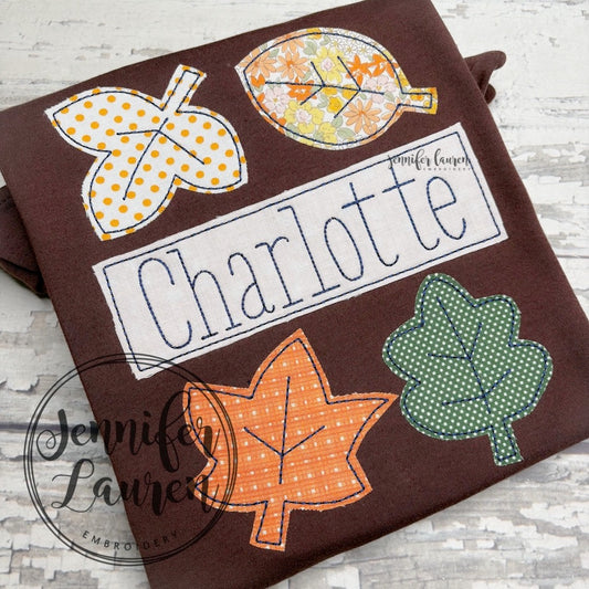 Fall leaves shirt