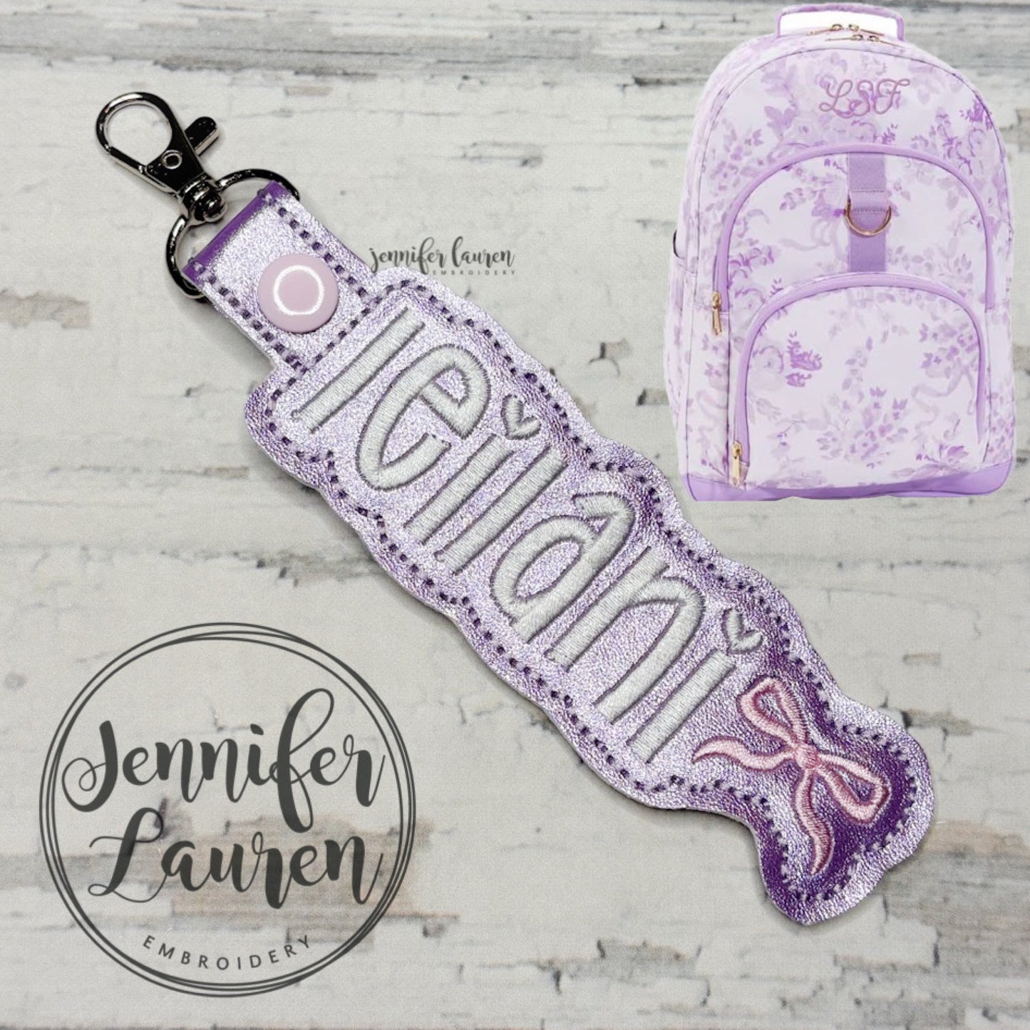 Outlined name tag M2M Makena Lane