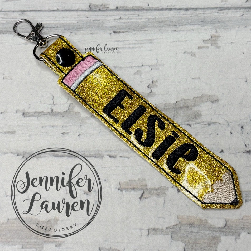 Pencil name tag