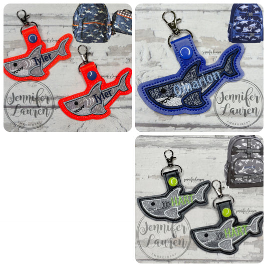Shark name tag - custom