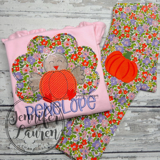 Pumpkin turkey shirt