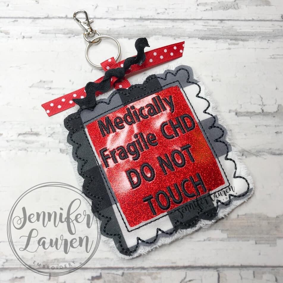 Fabric name tag - custom