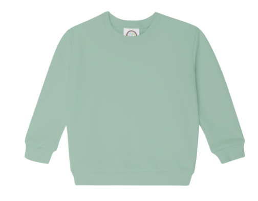 Unisex sweatshirt w/ applique