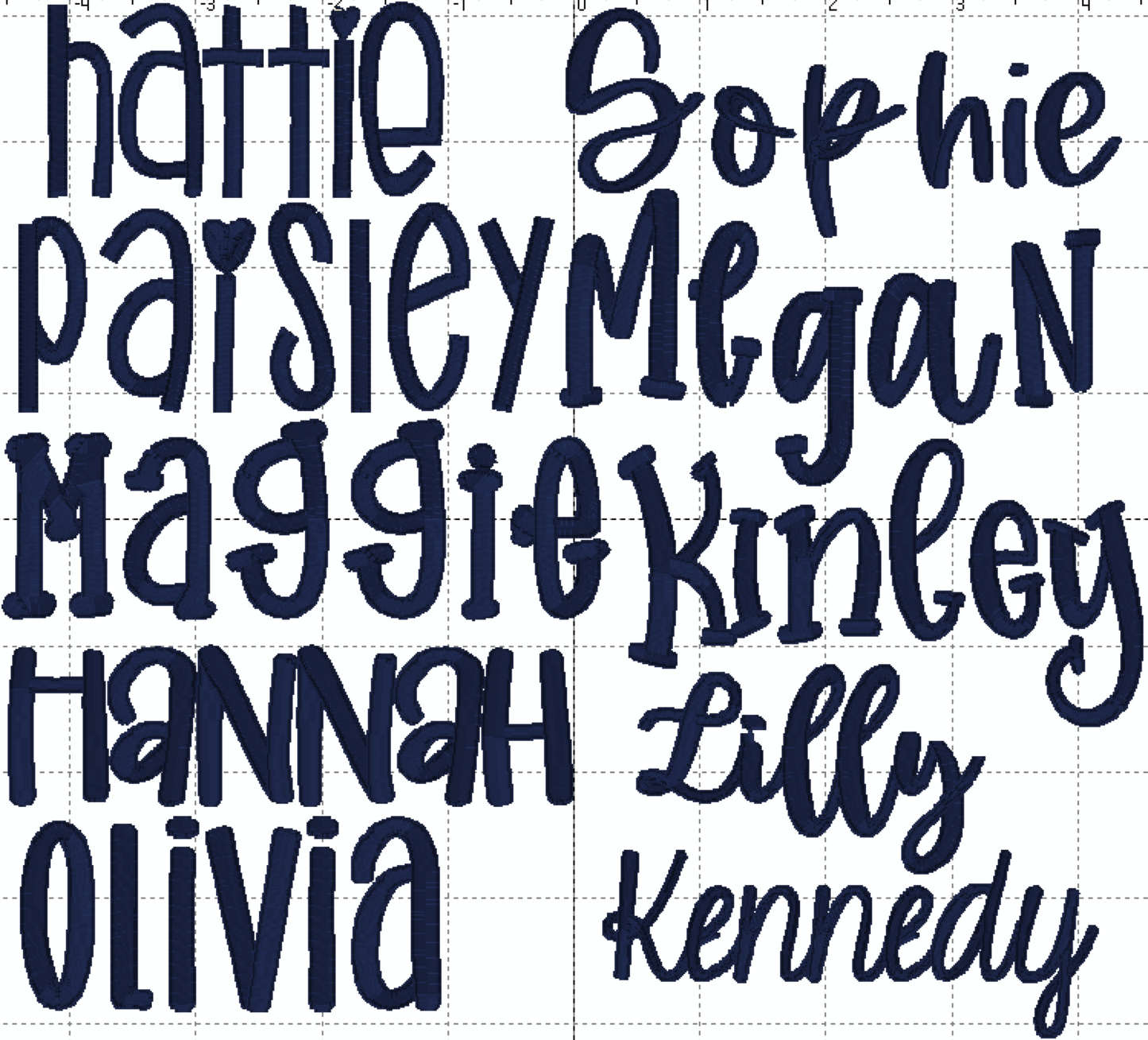 Outlined name tag + mini boot - custom