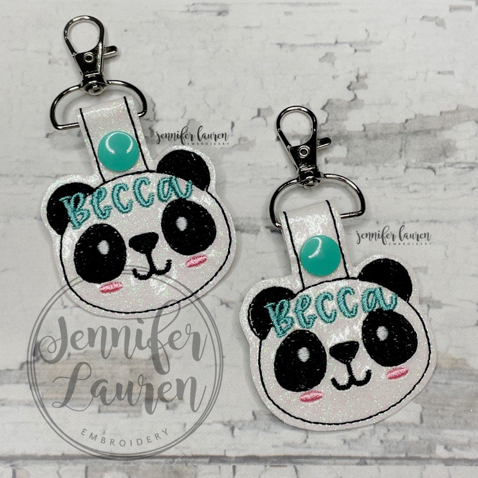 Panda name tag