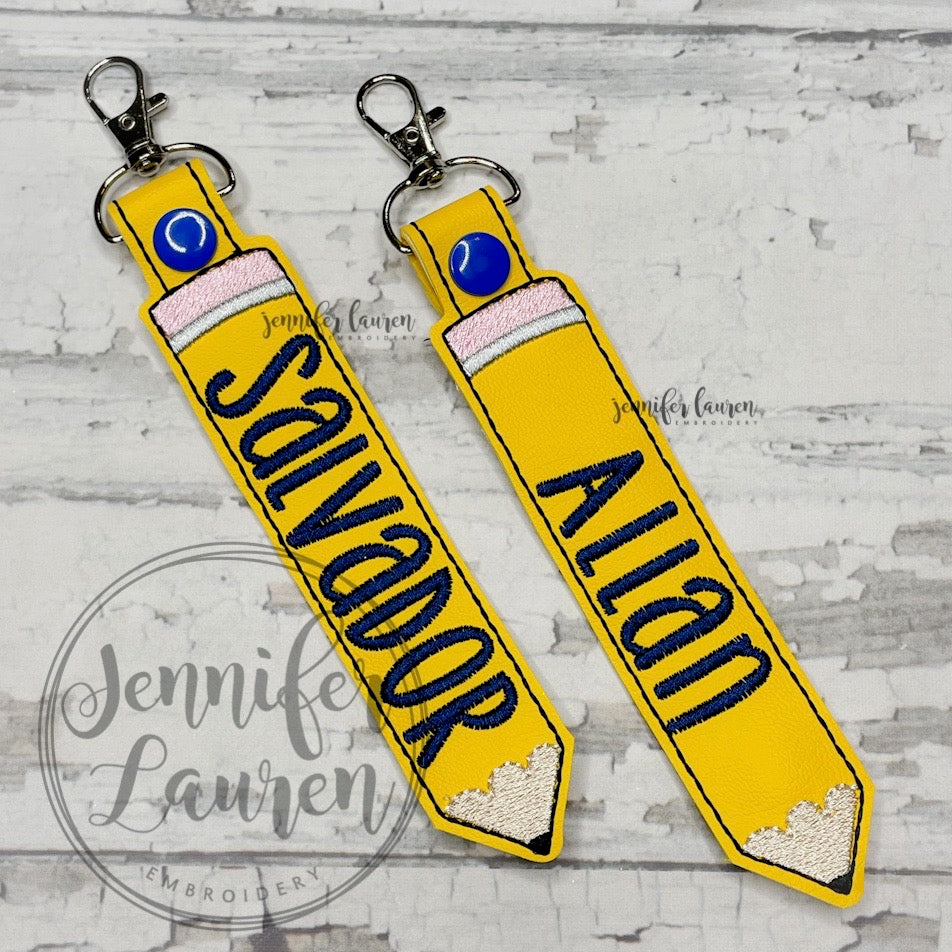 Pencil name tag