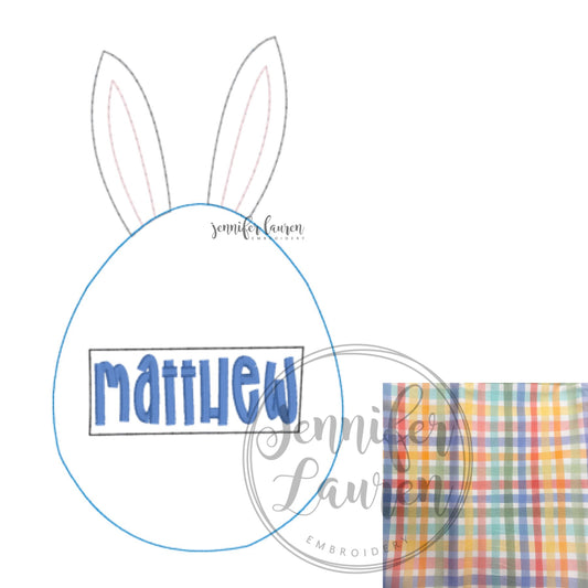 Easter egg bunny ears shirt - unisex