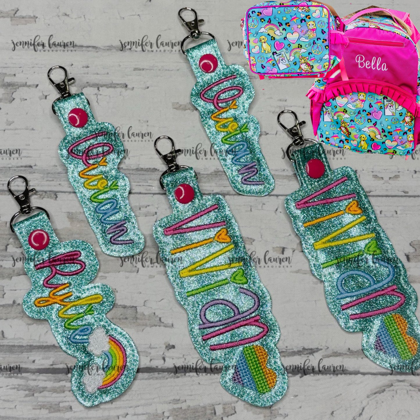 Outlined name tag + mini design M2M B&O