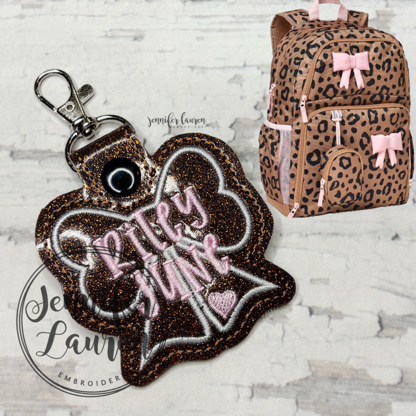 Bow name tag - custom