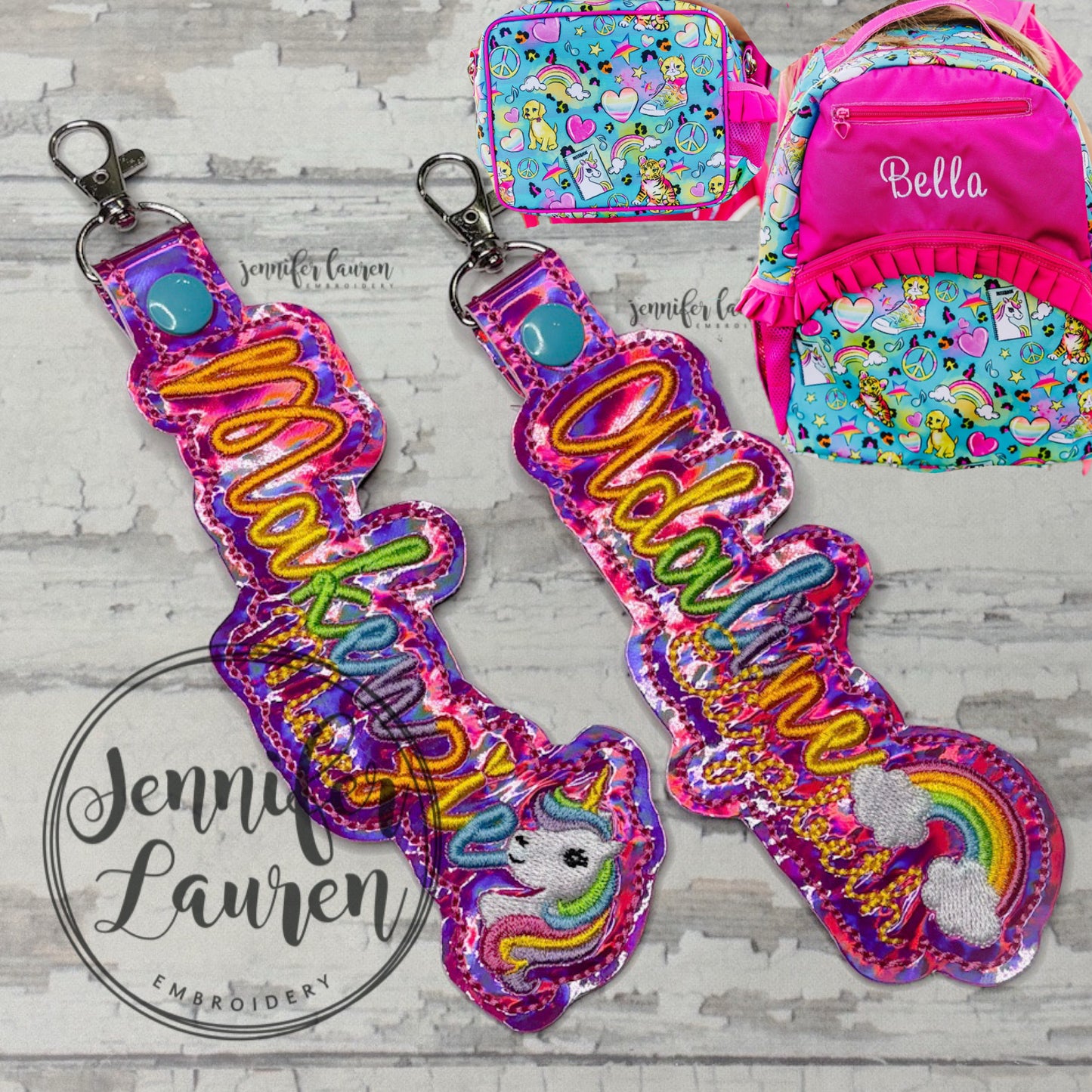 Outlined name tag + mini design M2M B&O