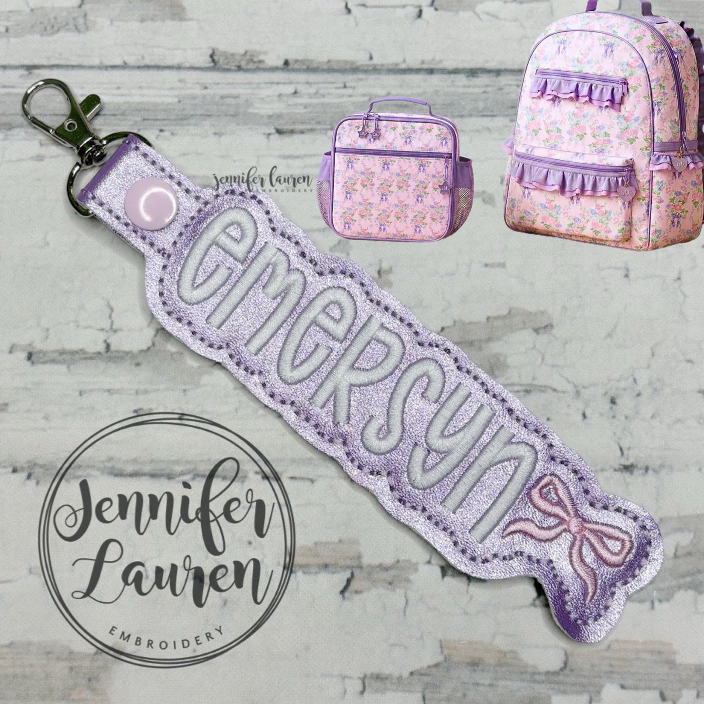 Outlined name tag M2M Makena Lane