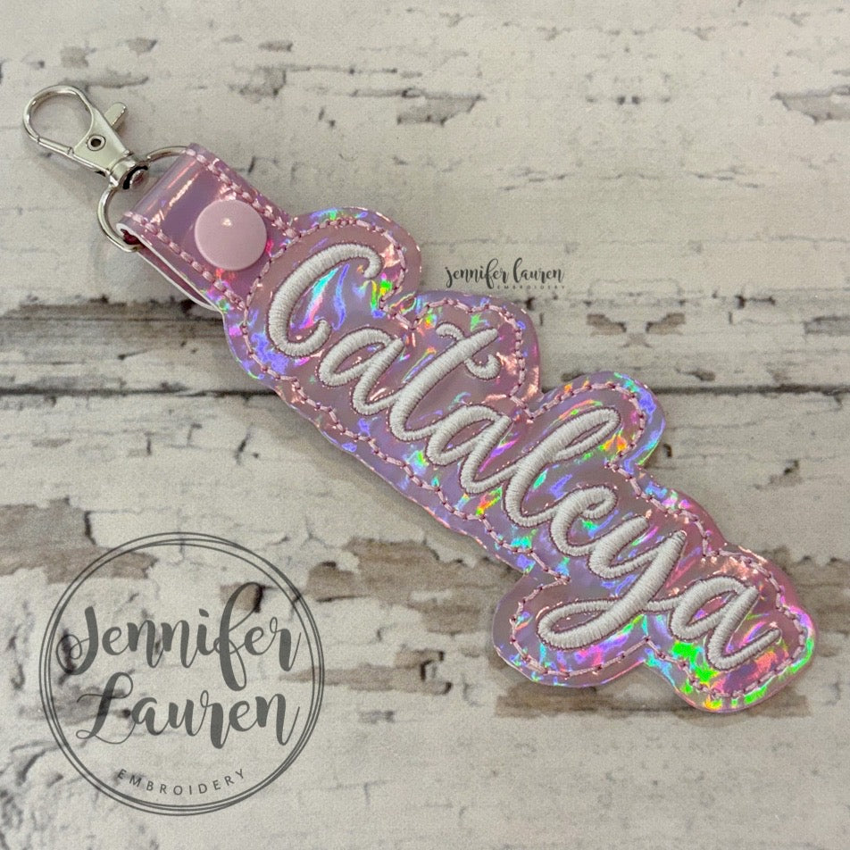 Outlined name tag - custom