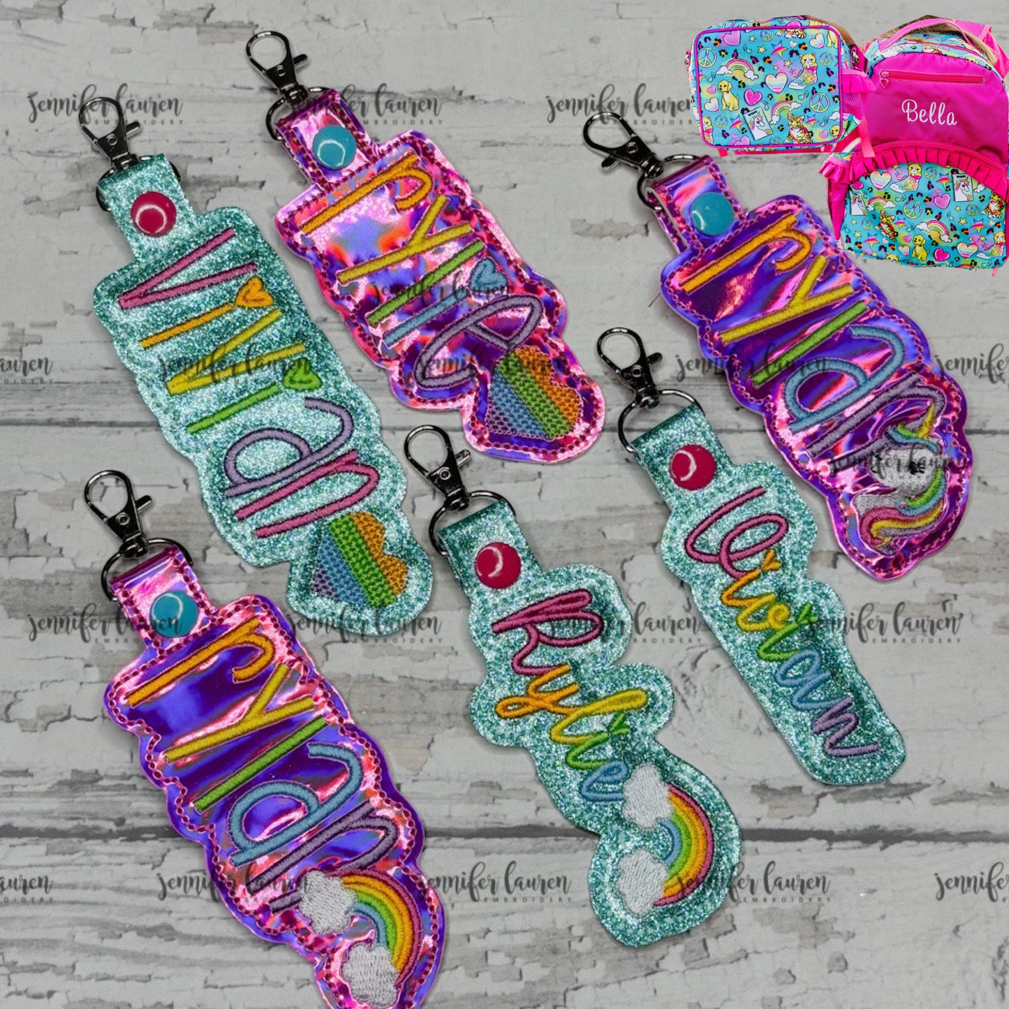 Outlined name tag + mini design M2M B&O