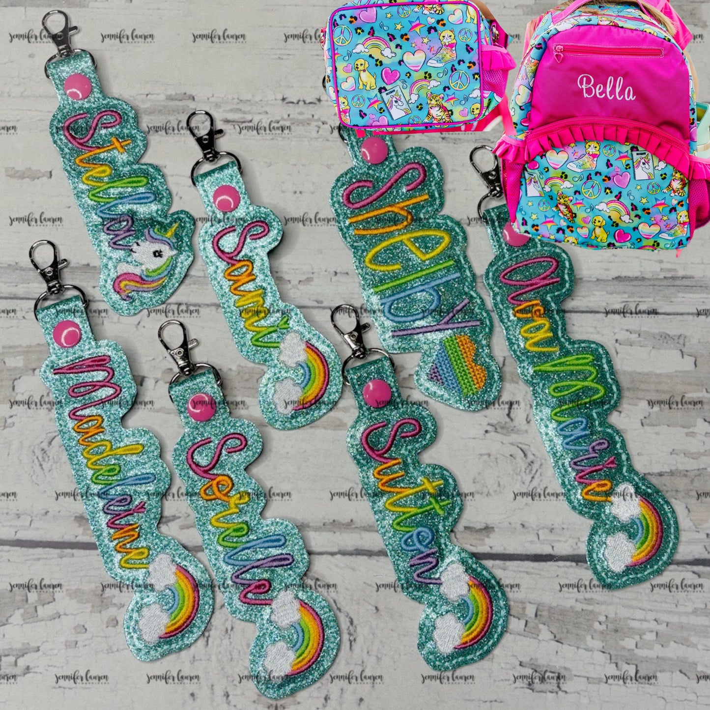 Outlined name tag + mini design M2M B&O