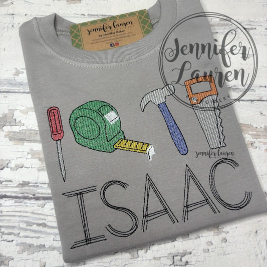Tools sketch shirt - unisex