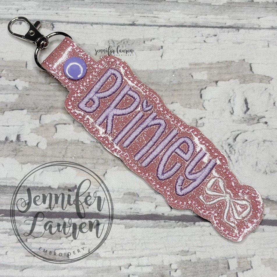 Outlined name tag + mini design - custom