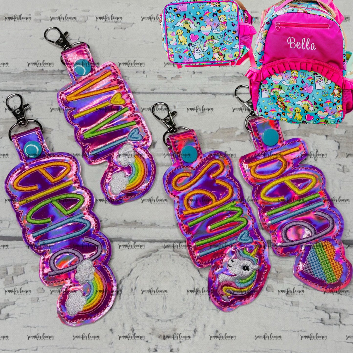 Outlined name tag + mini design M2M B&O