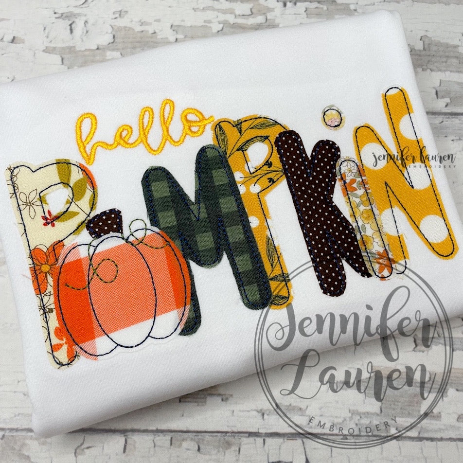 Hello pumpkin shirt