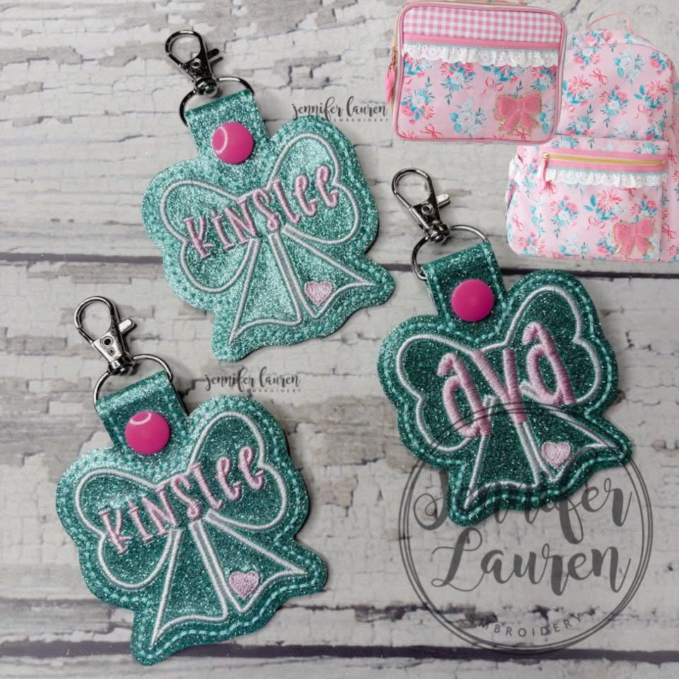 Bow name tag - custom
