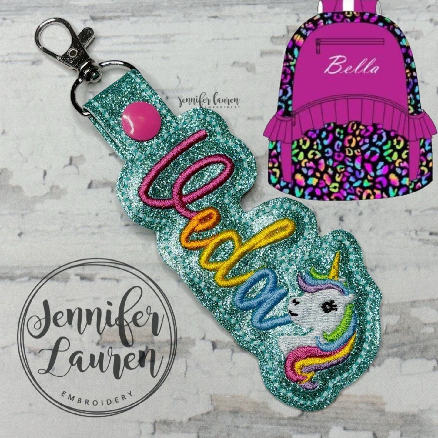 Outlined name tag + mini design M2M B&O