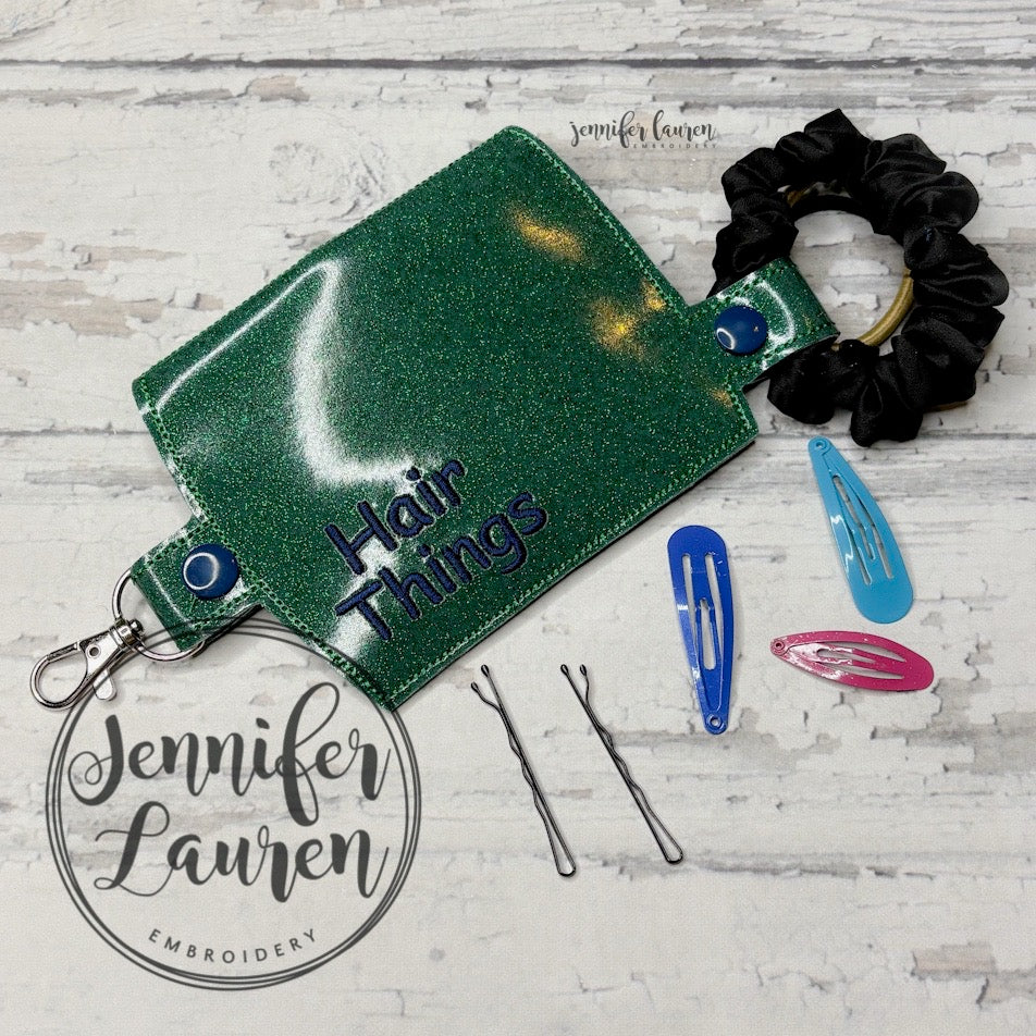 Hair things name tag - custom