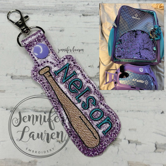 Baseball softball BAT name tag