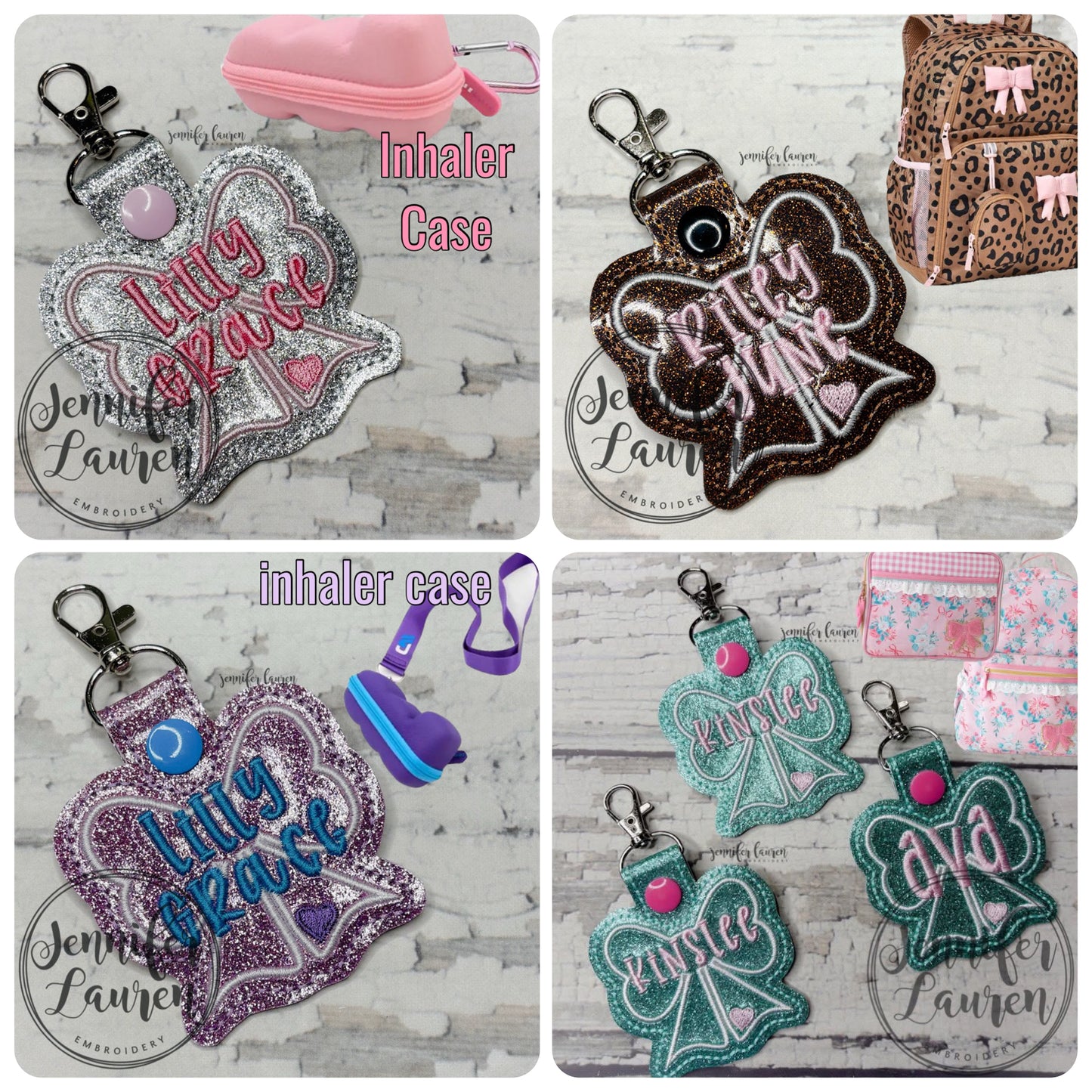 Bow name tag - custom