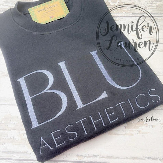 BLU Aesthetics hoodie or crewneck sweatshirt
