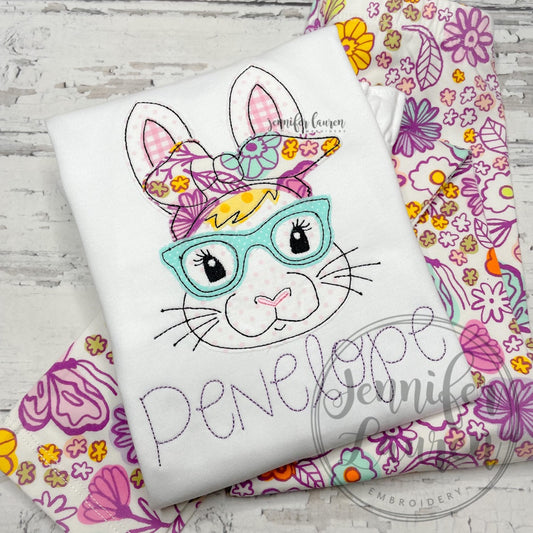 Bunny glasses shirt