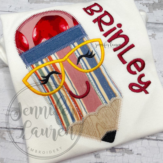 Pencil glasses shirt M2M MJ