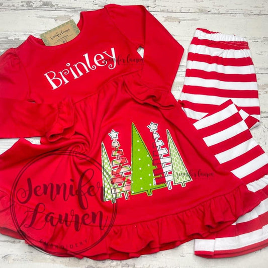 Christmas trees shirt or dress